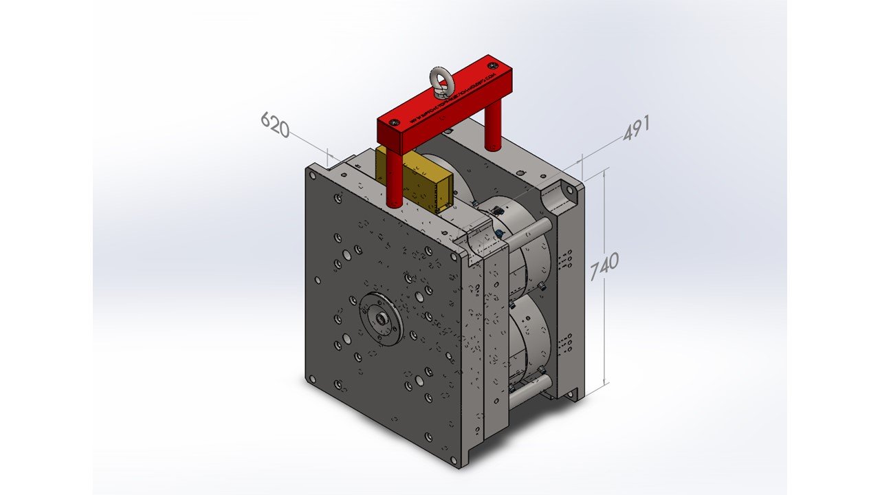 4 Cavity Tub Mold Design For Sale