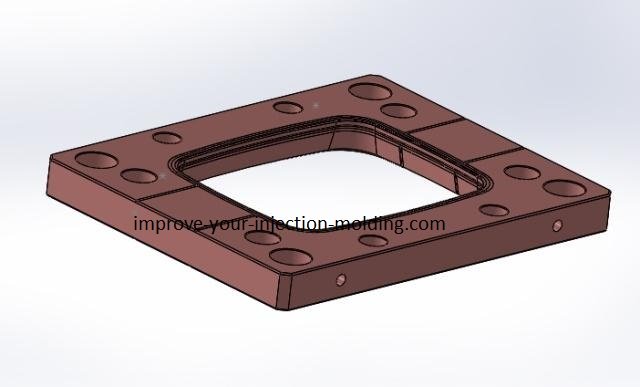 P20 stripper plate for injection molding